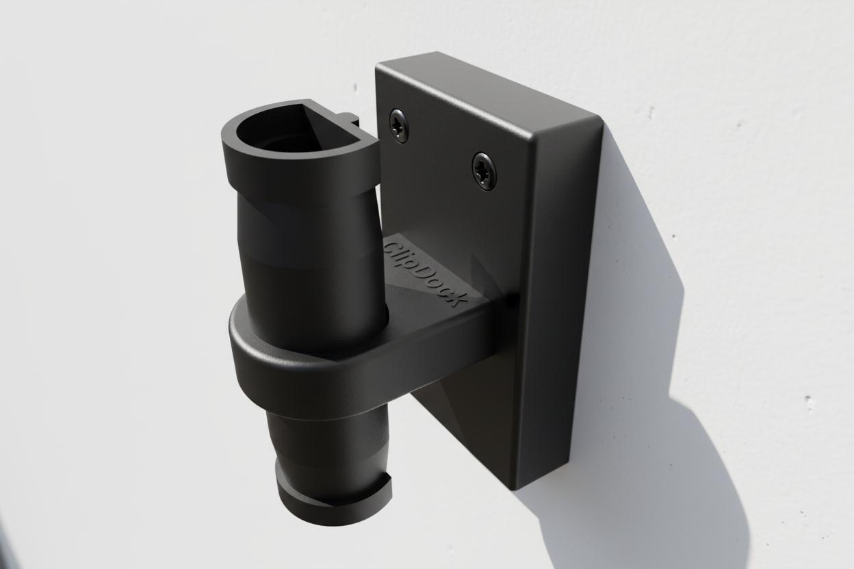 ClipDock Duo Mount — wall mount for 2 accessories